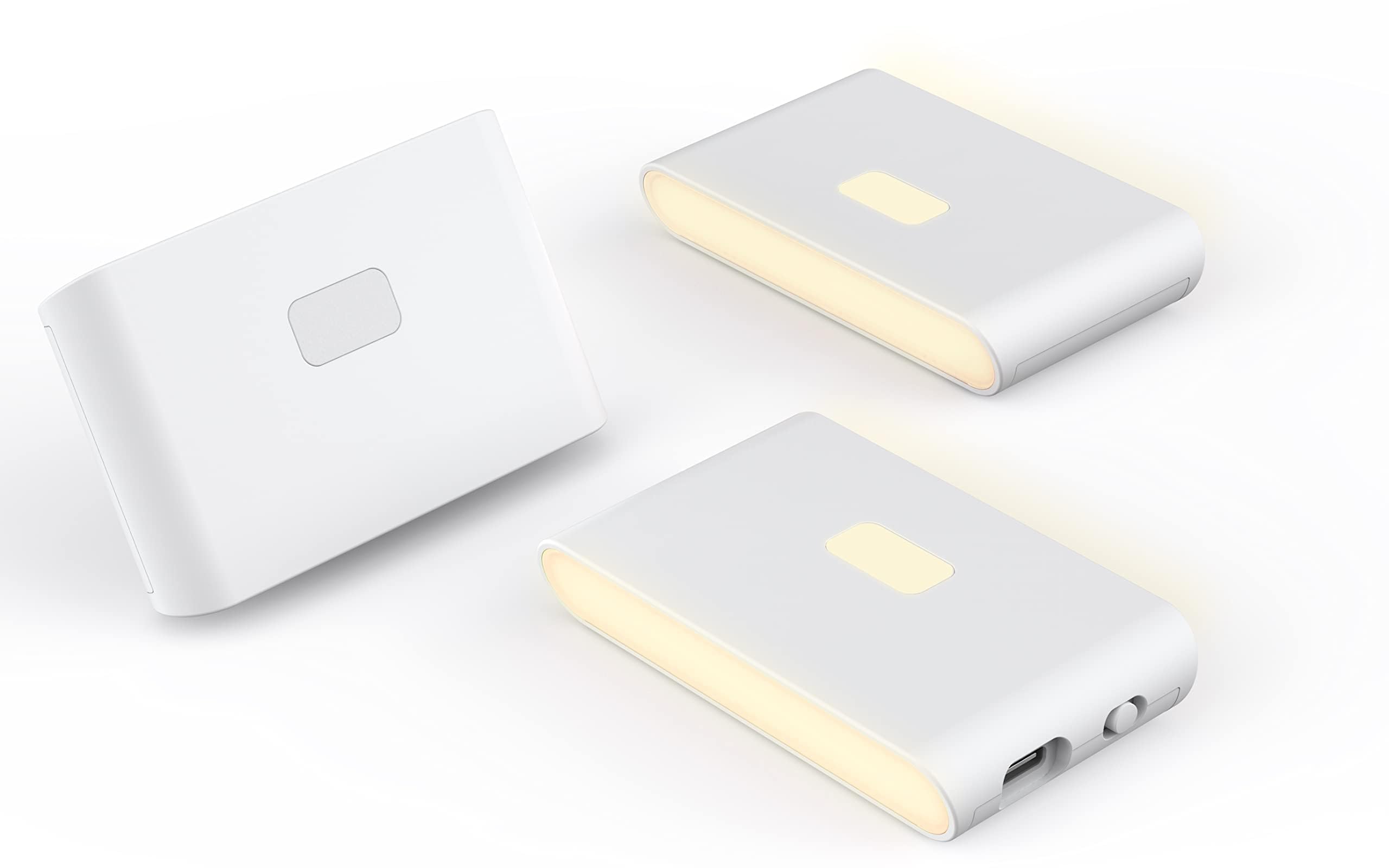 WYZE Rechargeable night light with linkable design for seamless hallway illumination.