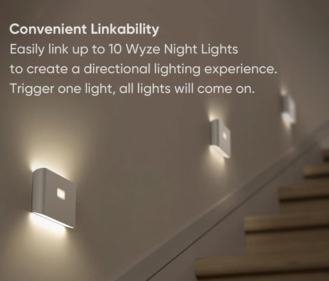 WYZE Warm soft white 2500K glow creates cozy, glare-free ambience.