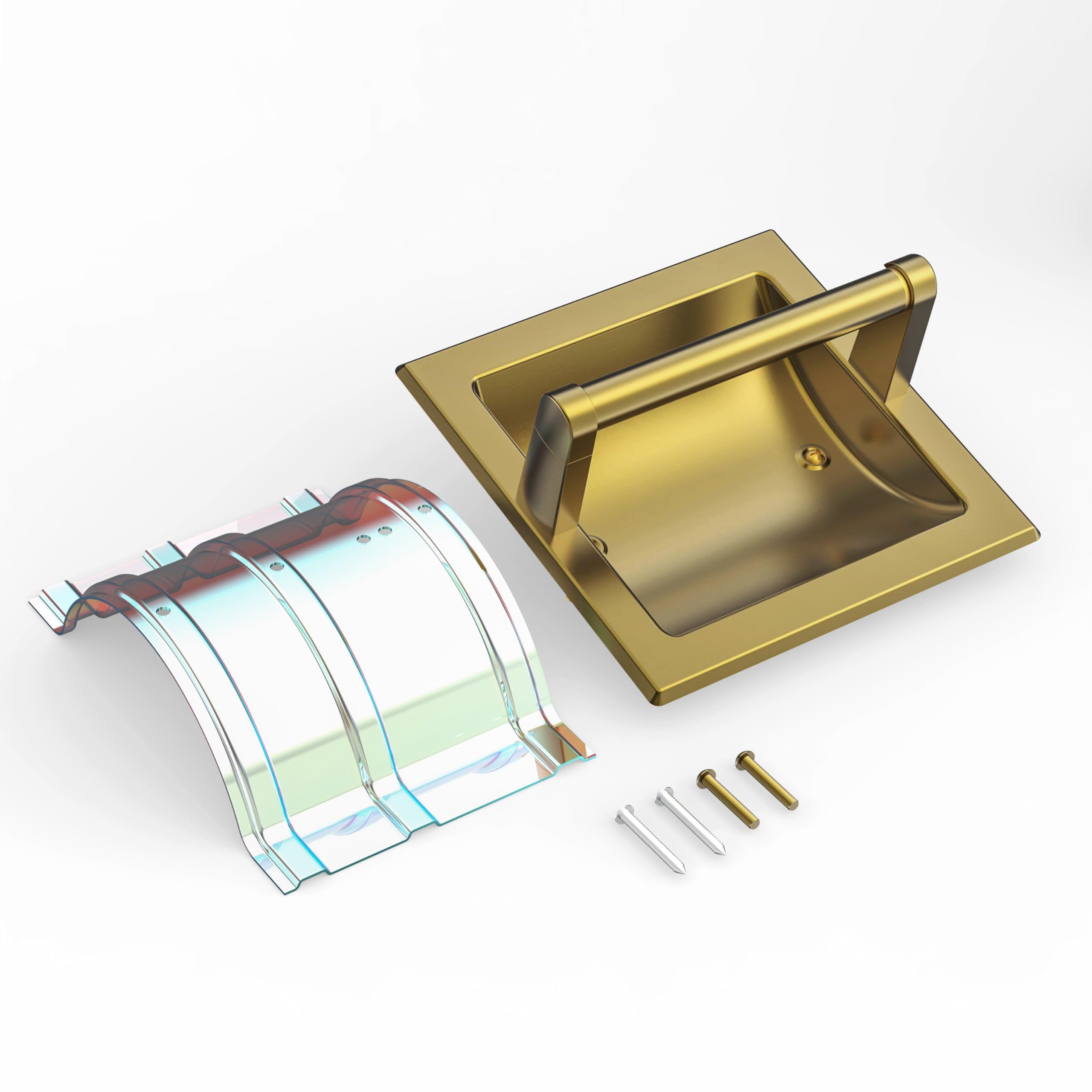 WZKALY wall mount with screws included enables DIY installation