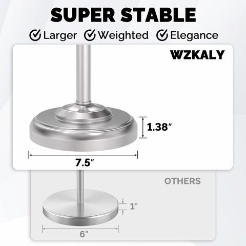 WZKALY 22-inch height offers convenient reach in the bathroom.