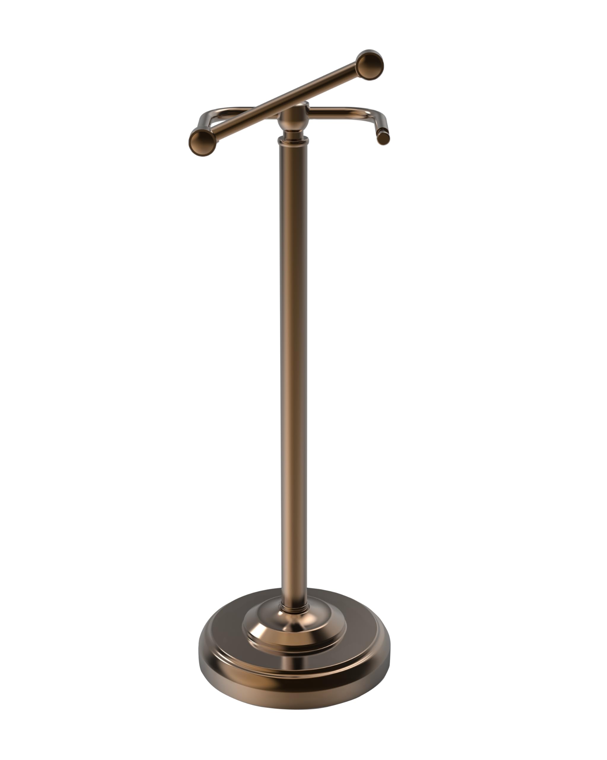 WZKALY bronze-base stand with anti-slip base for bathroom stability.