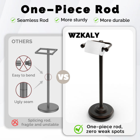WZKALY mega-roll-compatible holder for large paper sizes