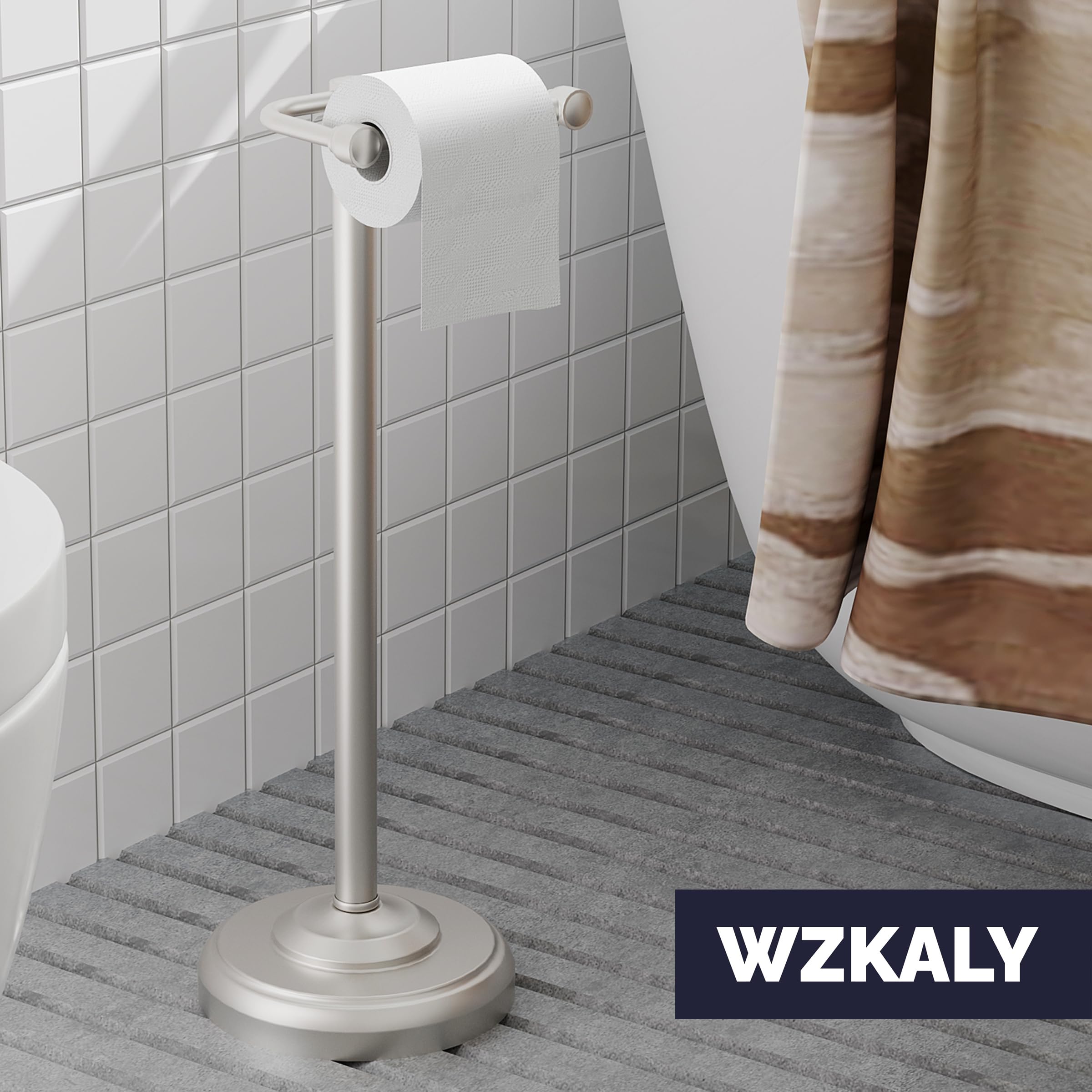 WZKALY post-pivoting design enables easy roll placement and loading.