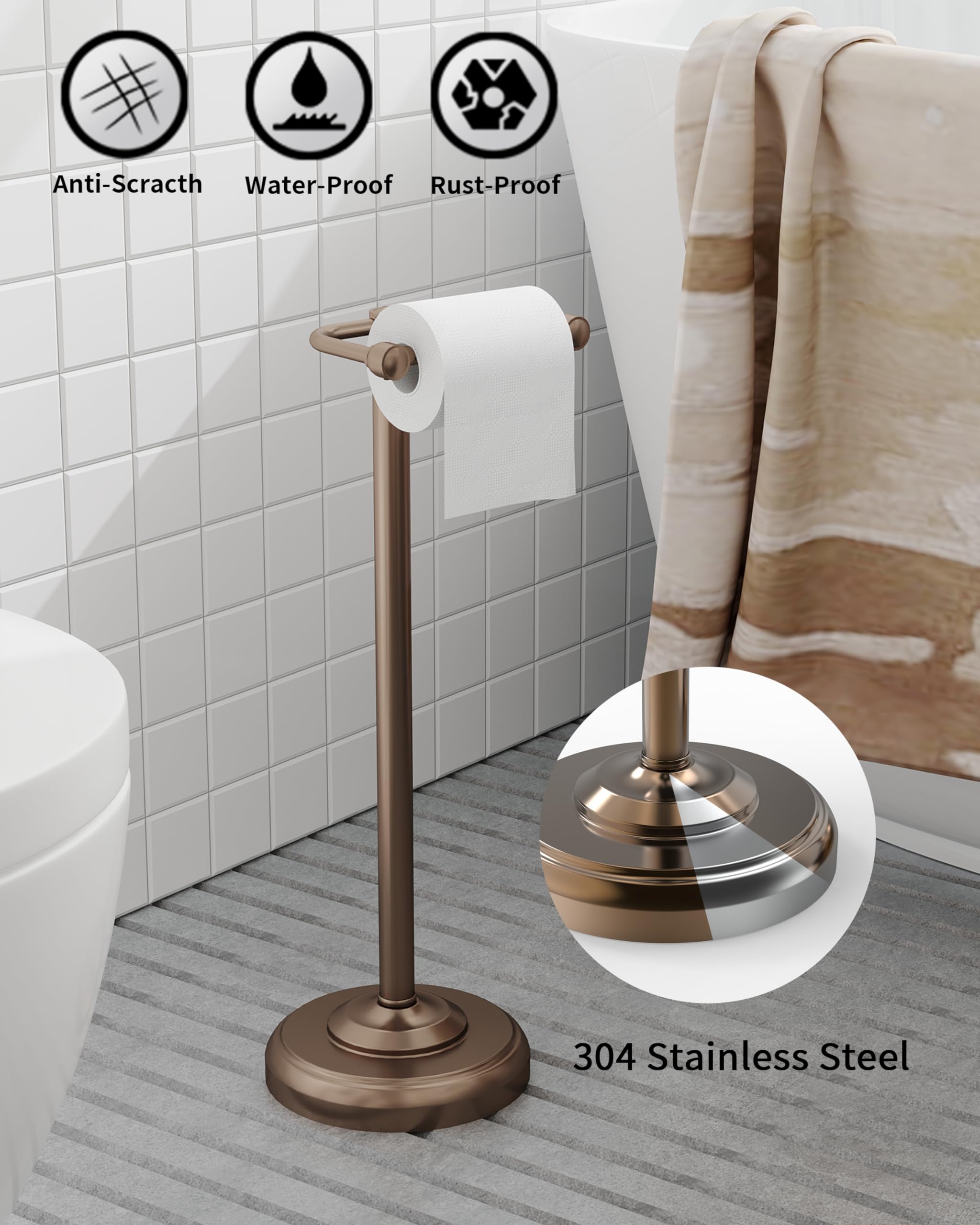 WZKALY 6.8-inch roller-arm fits standard rolls.