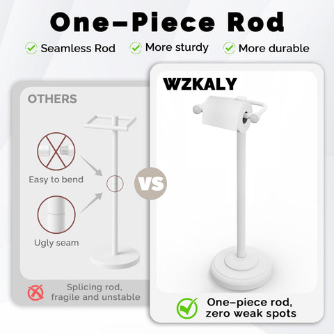 WZKALY mega-roll compatibility fits larger toilet paper rolls
