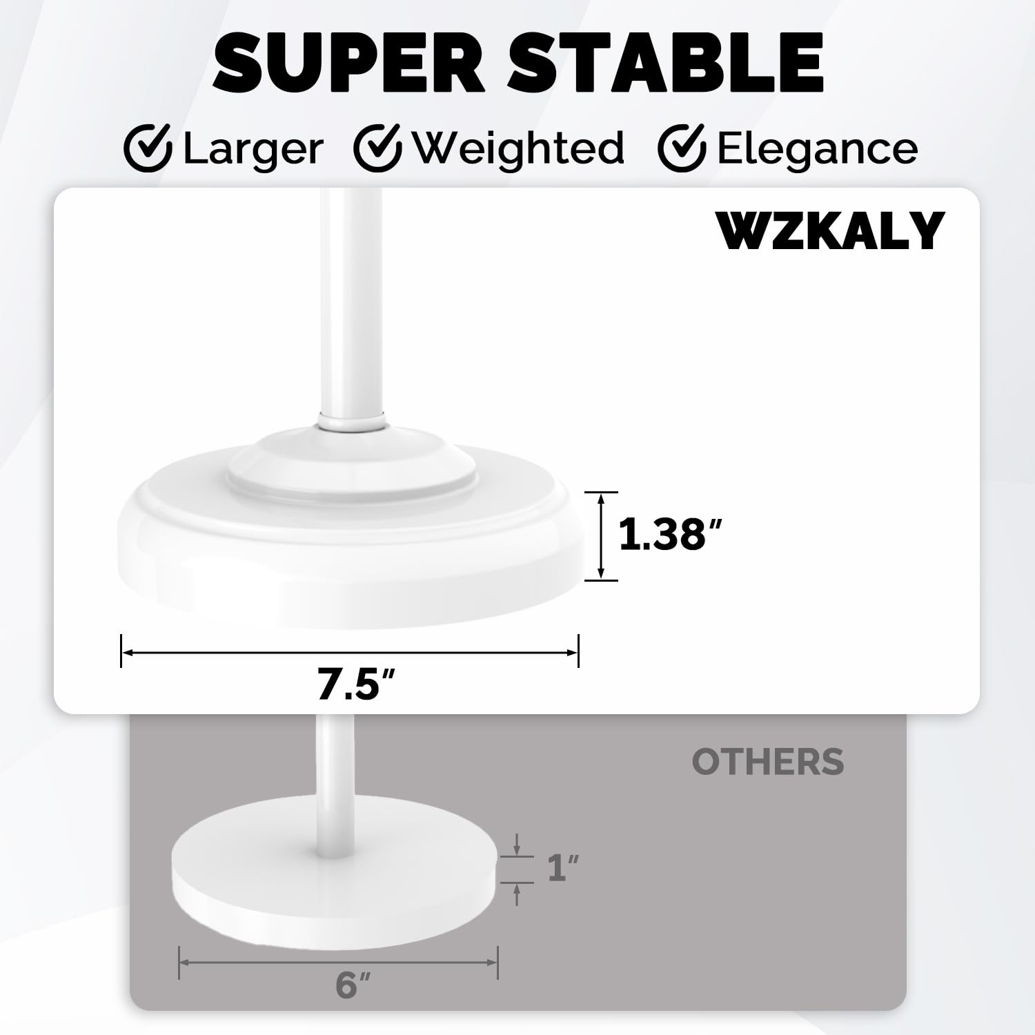 WZKALY no-drilling installation saves time in bathrooms