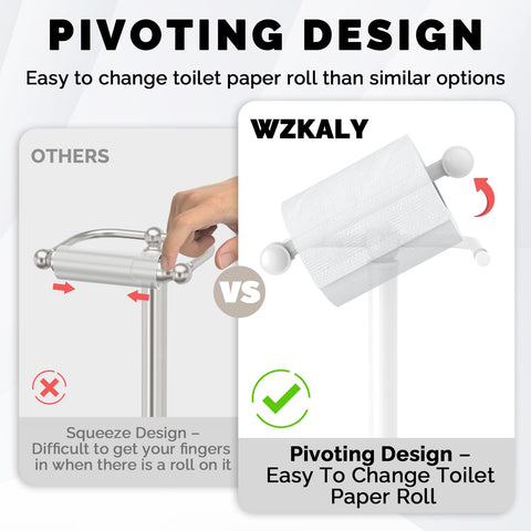 WZKALY SUS304 stainless steel finish resists rust and scratches