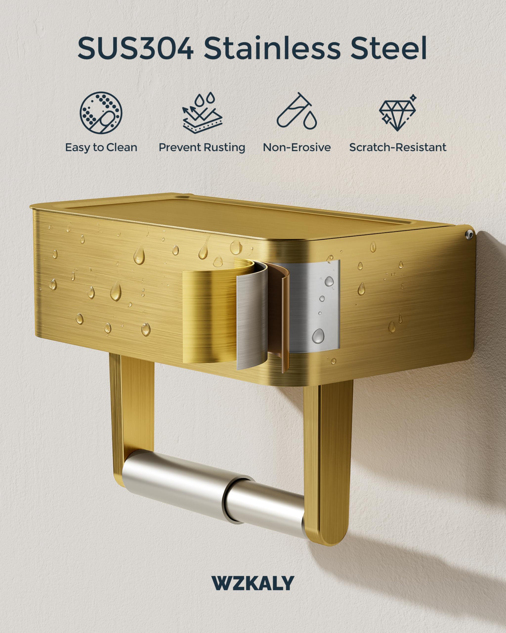 WZKALY two mounting methods installation options simplify installation.
