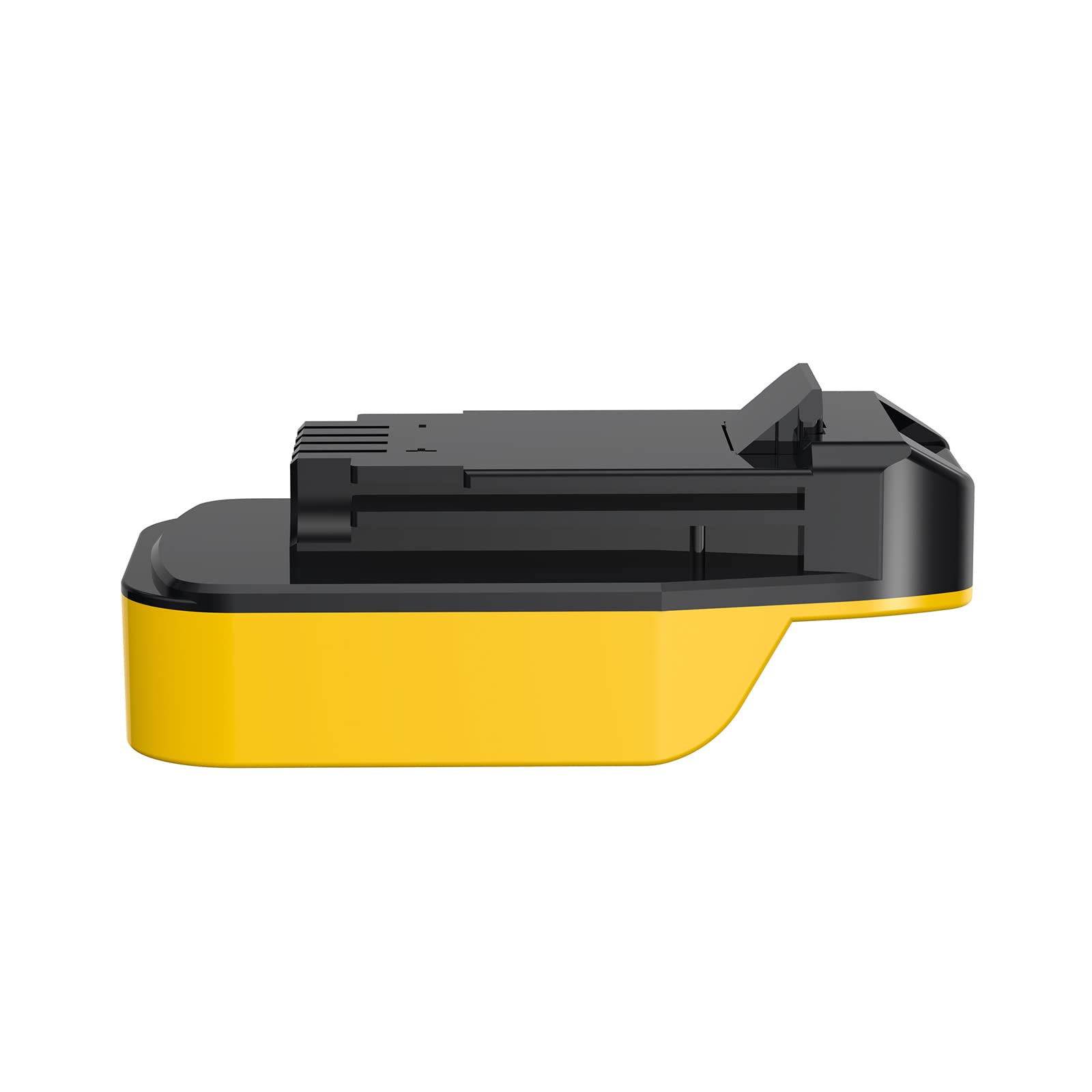 X-Adapter close-up battery connection demonstrates Porter-Cable 20V Max compatibility for reliable power