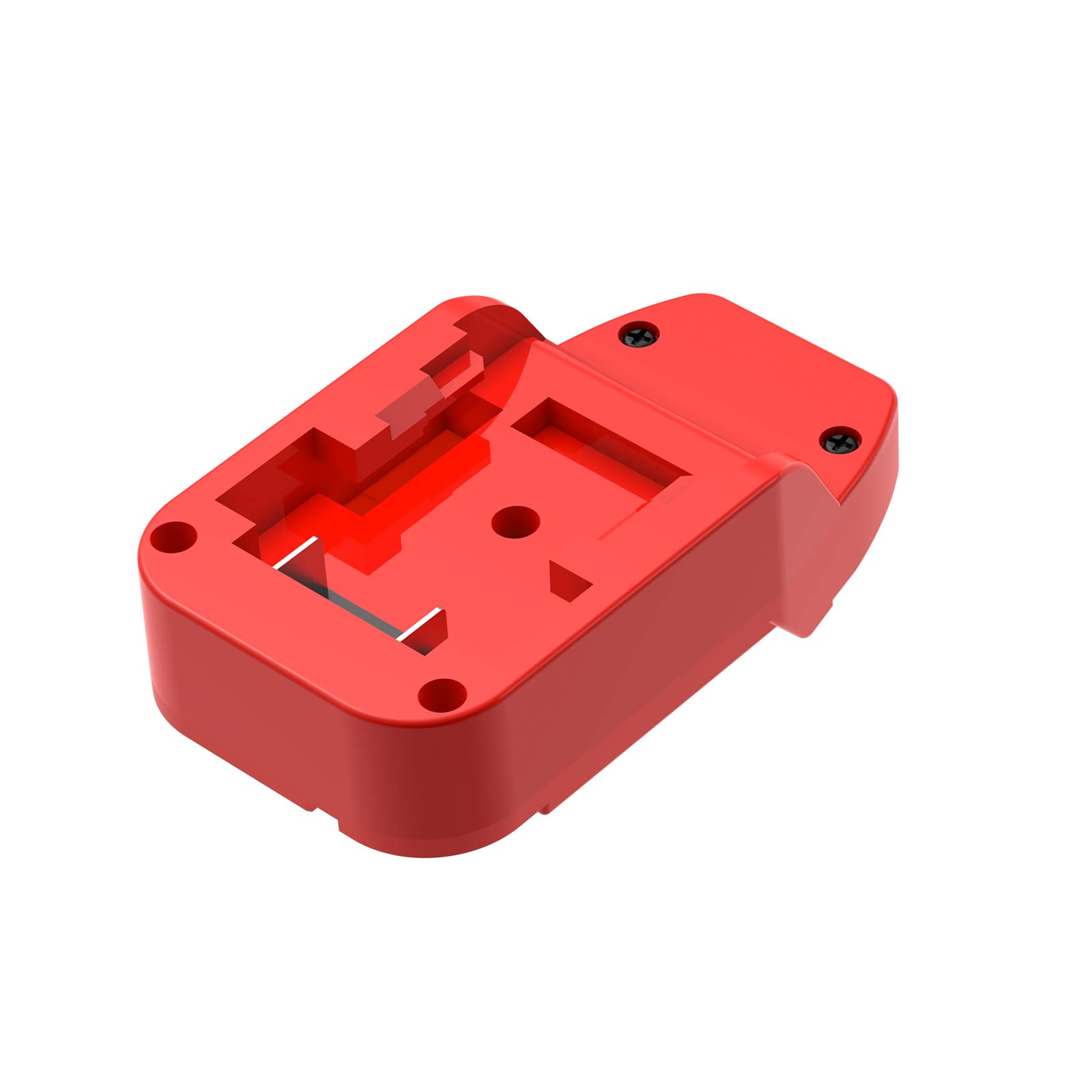 X-Adapter Bauer 20V installed on tool shows seamless battery integration