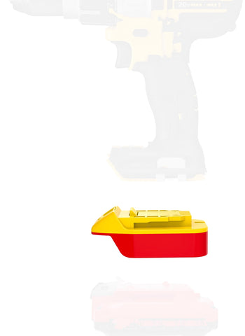 X-Adapter enables DeWalt 20V Max tools with Craftsman V20 batteries for extended runtime.