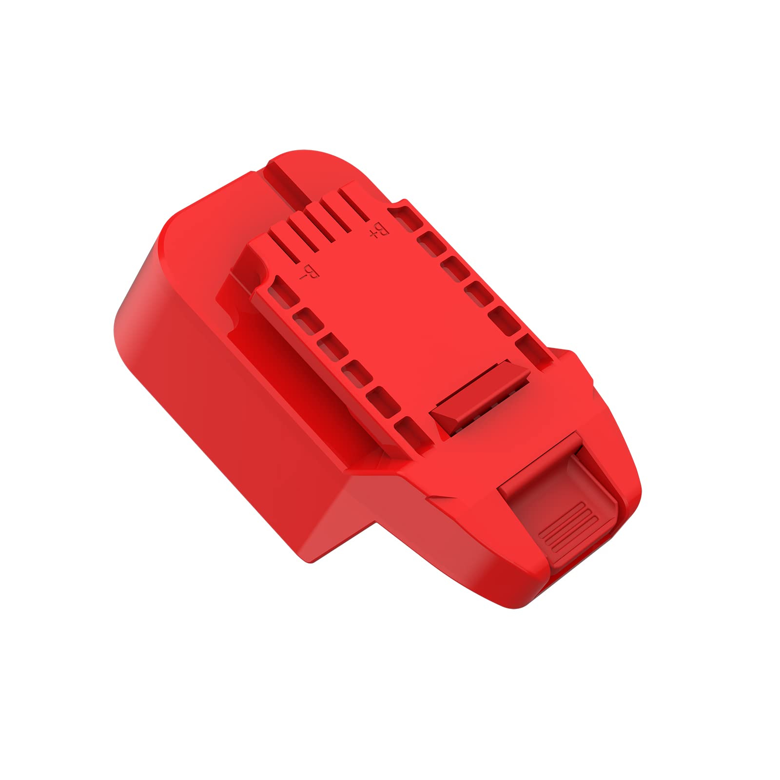 X-Adapter in-use with Milwaukee M18 battery to power Bauer 20V tools.