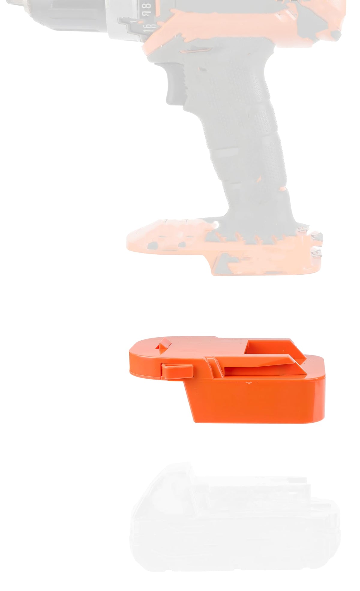 X-Adapter enables Milwaukee M18 RED to RIDGID tools with solid fit for reliable power