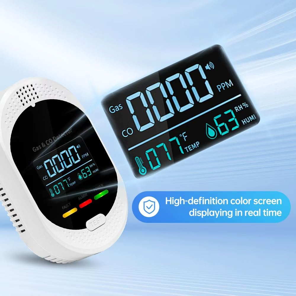 X-BFSMTH temperature-humidity readout helps monitor comfort and air quality.