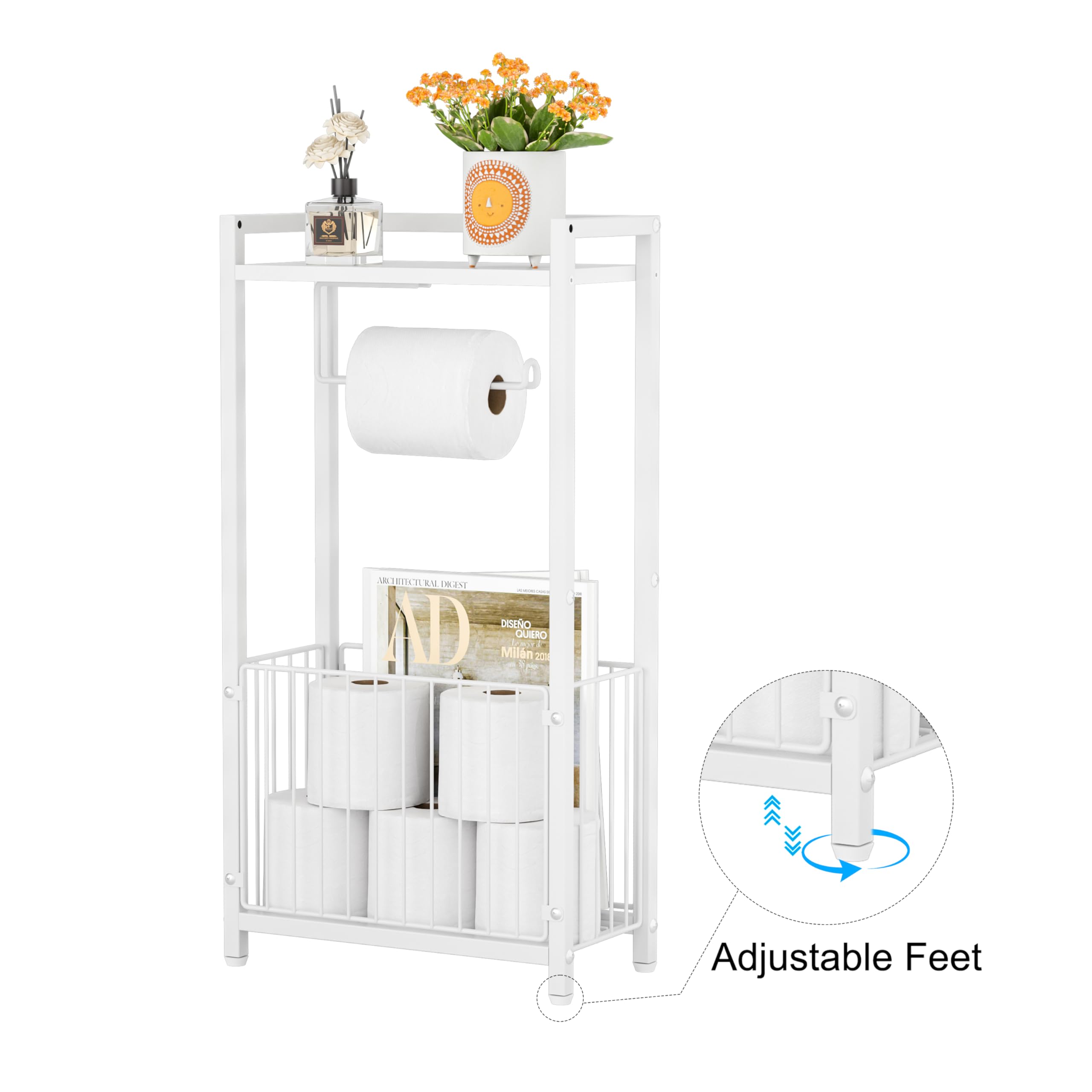 X-cosrack sturdy metal frame and particleboard construction endure daily use