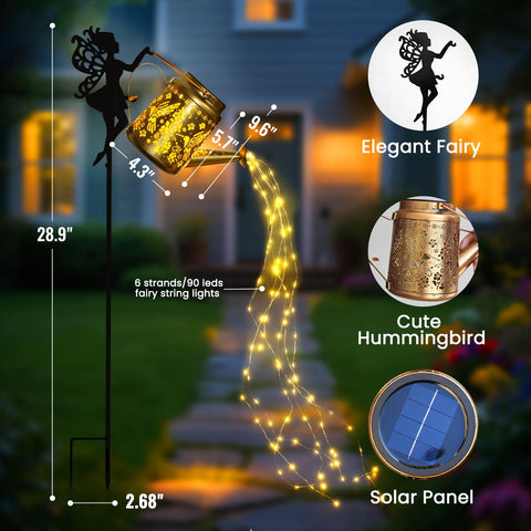 X-PREK yard lawn solar light adds warm ambience for gatherings