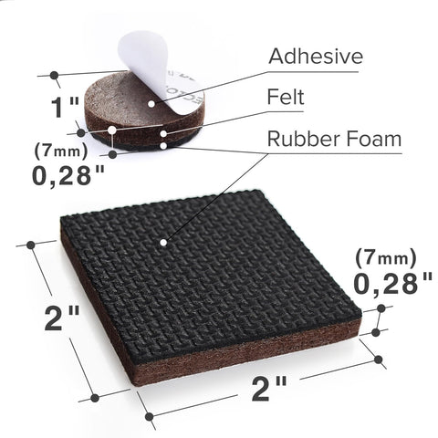 Close-up of X-Protector adhesive layer showing strong grip