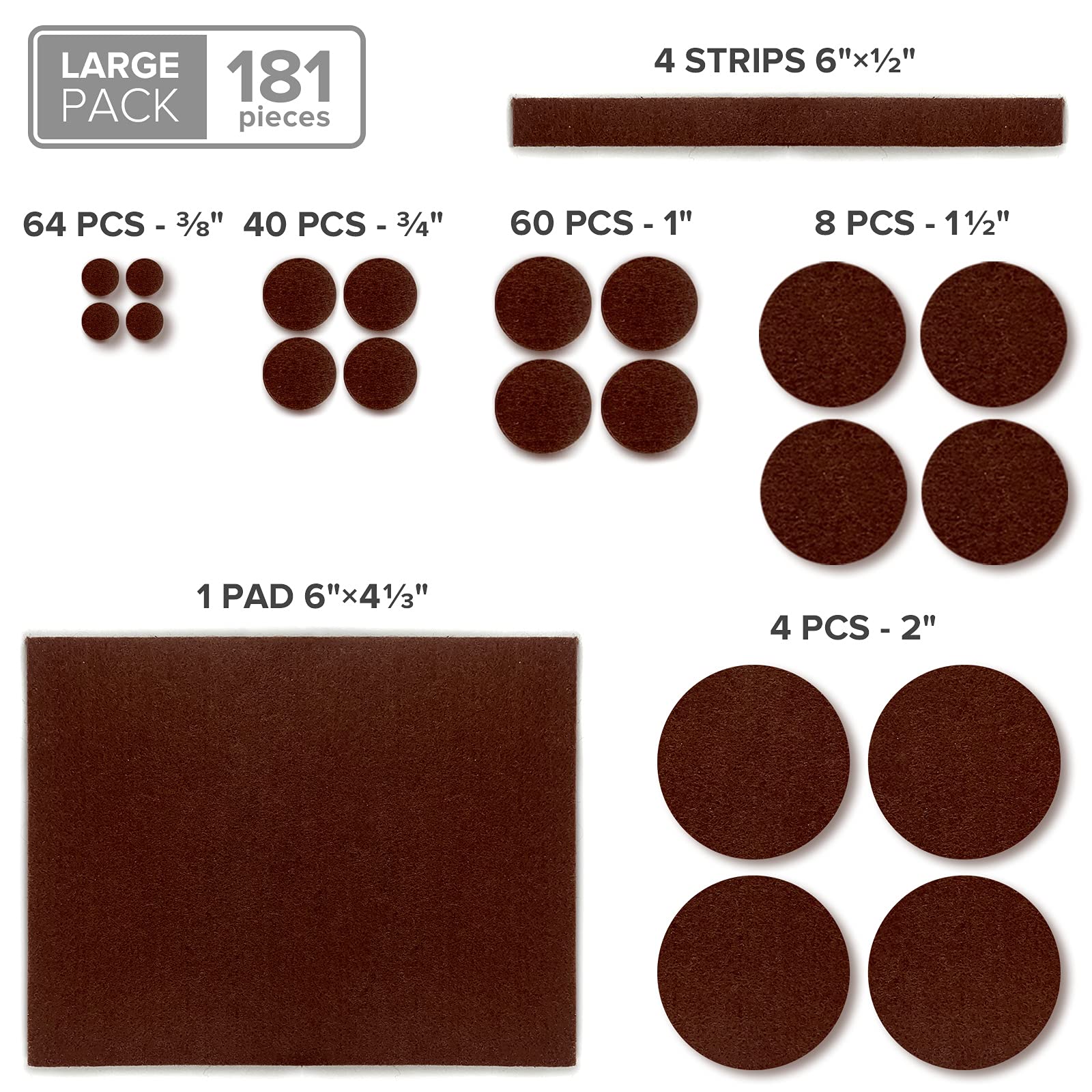 X-Protector chair legs pads support smooth furniture glide