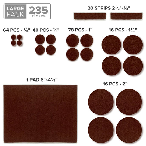 X-Protector durable pads reduce noise and scuffs during shifts