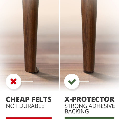 X-Protector eco-friendly felt pads made from recycled fibers
