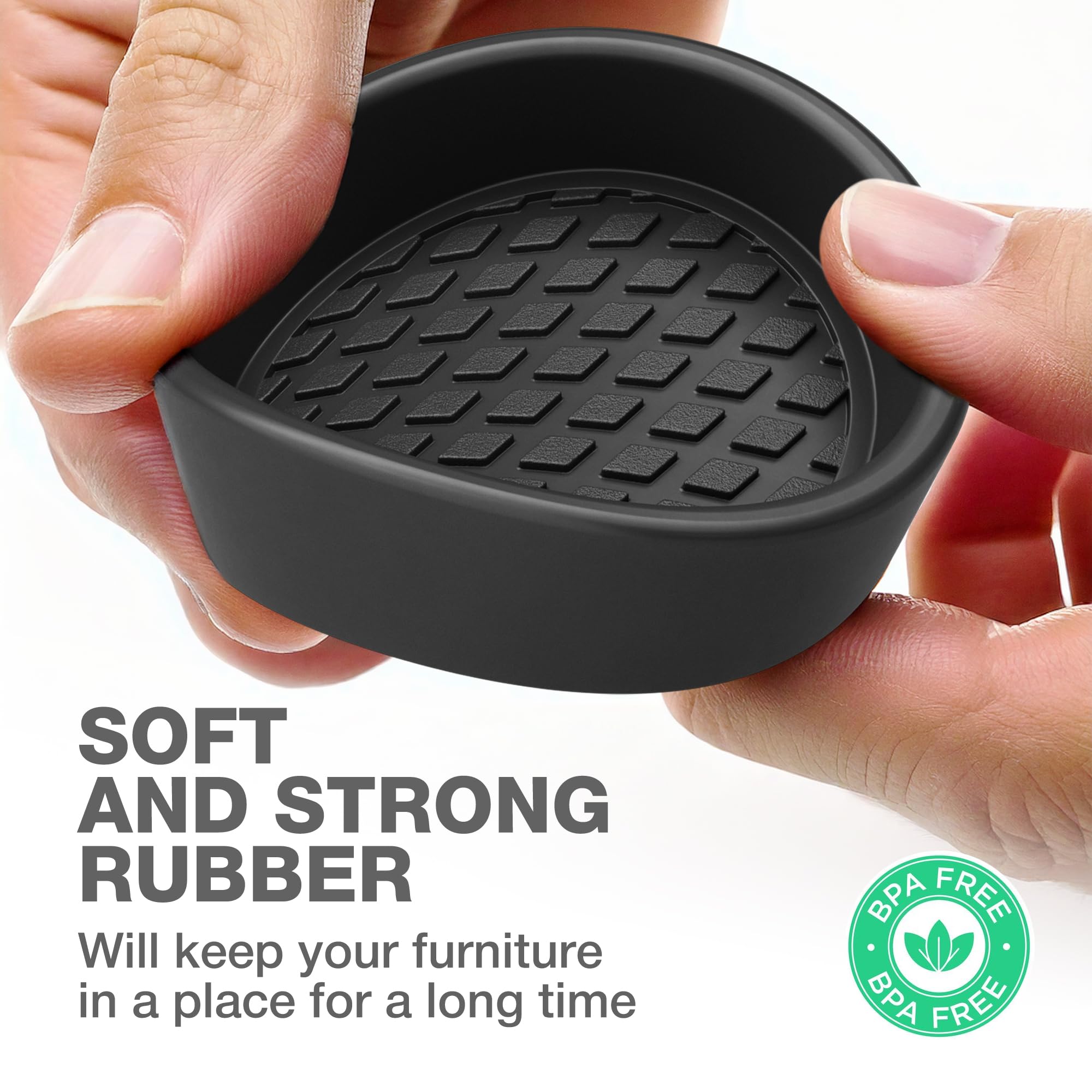 X-Protector 2-inch pads top view securing furniture