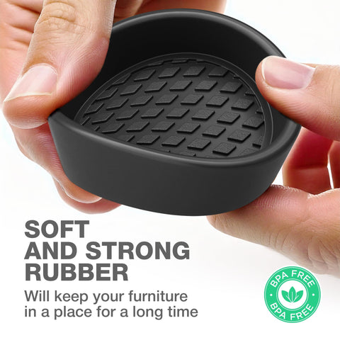 X-Protector 2-inch pads top view securing furniture