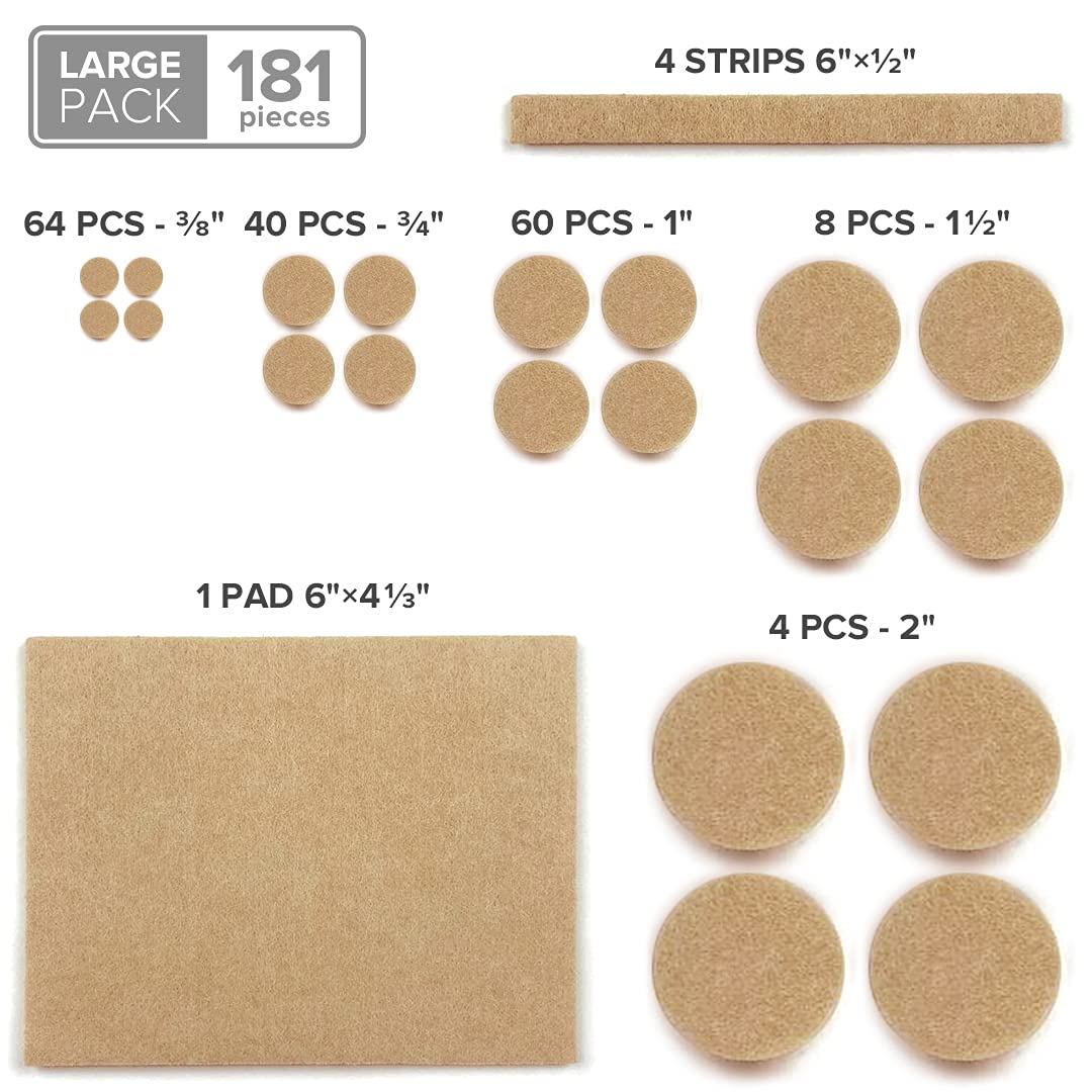 X-Protector variety of sizes fits chairs, tables, and desks for safe protection.