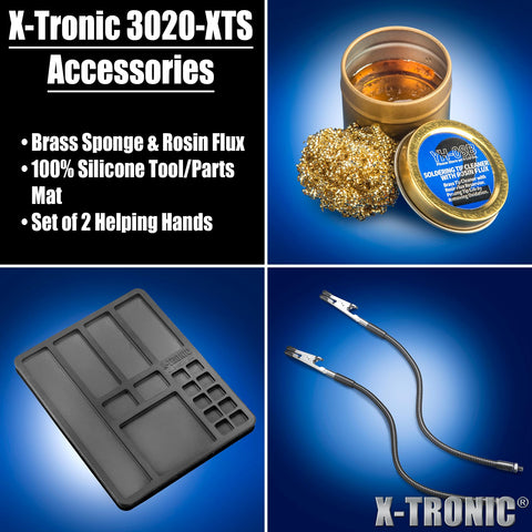 X-Tronic 3020-XTS long flexible cords enabling easy workspace setup