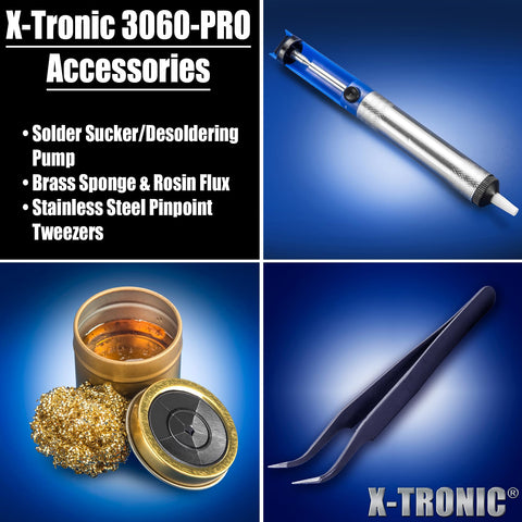 X-Tronic 3060-PRO temperature display aids precise tuning