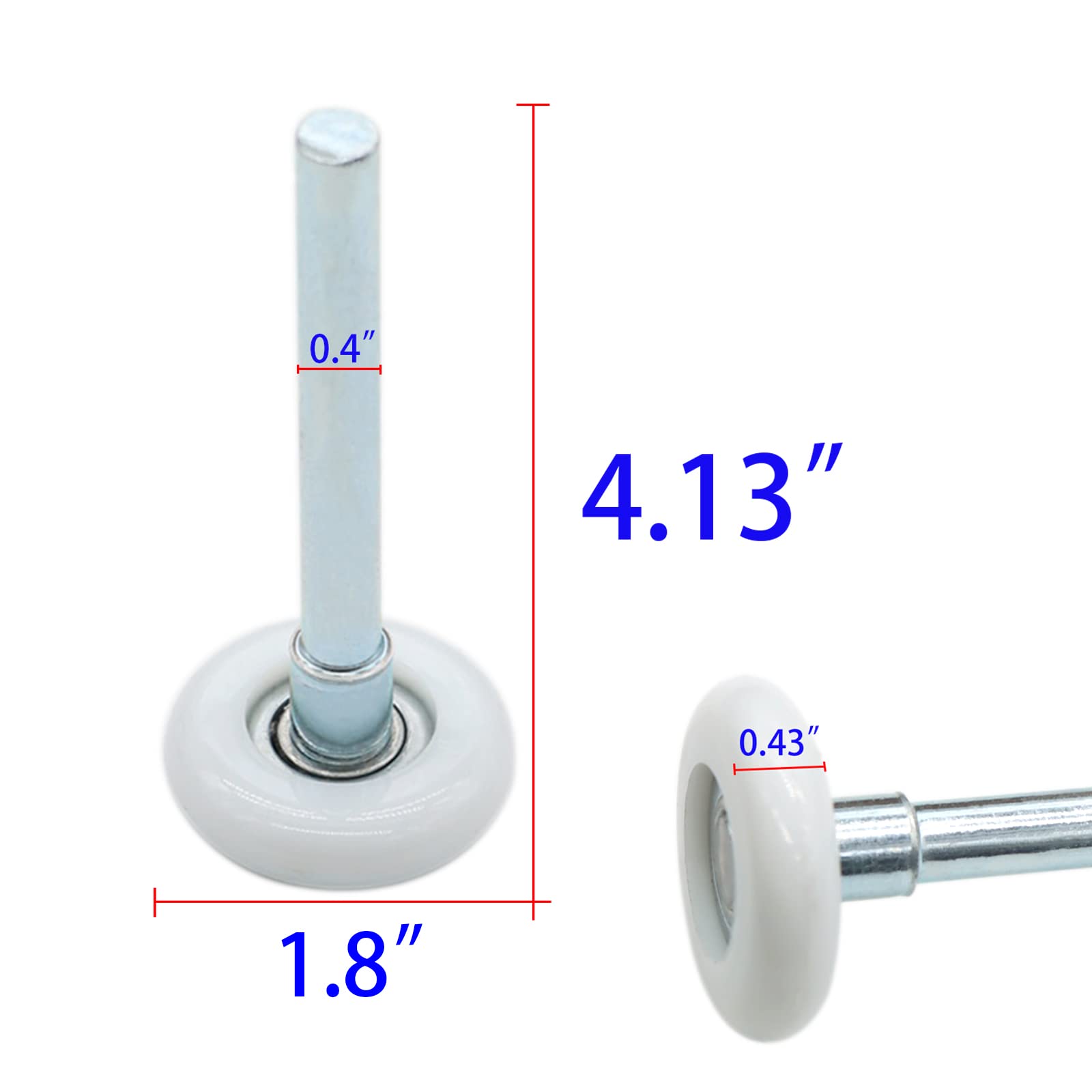 Xadnitu 11-ball-bearing roller delivers quieter operation.