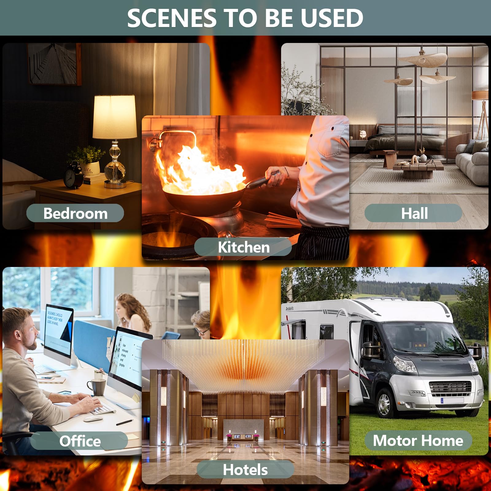 Xalire dual alarm provides loud alert and visual notification.