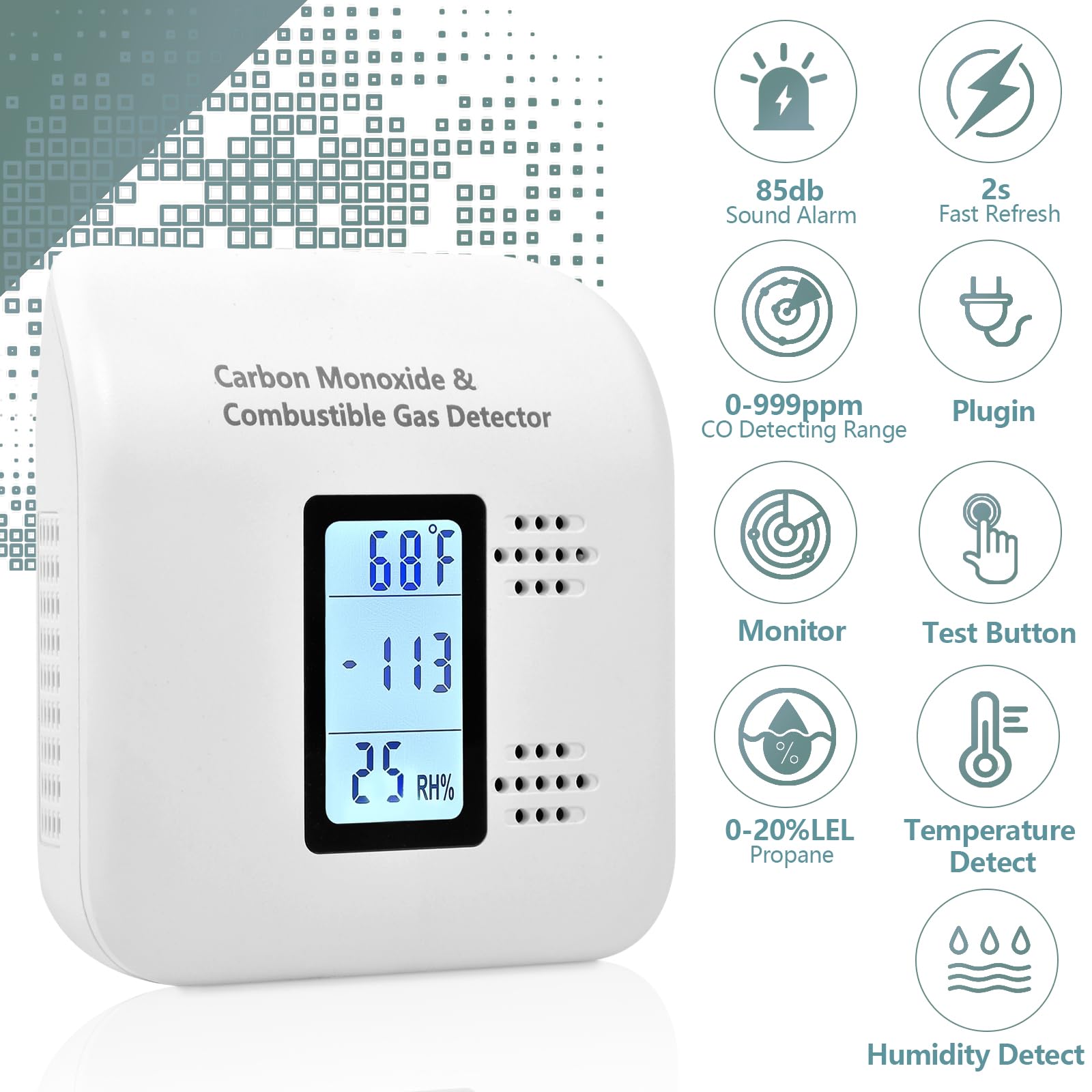 Xalire energy-saving backlight can be turned off.