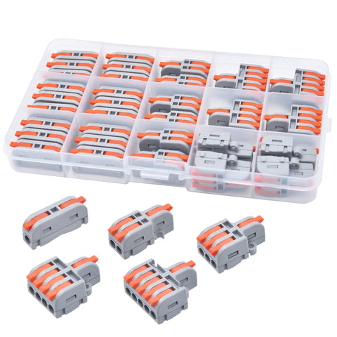 XALXMAW lever connector 1in-1out enables fast, reliable wire taps for small projects.