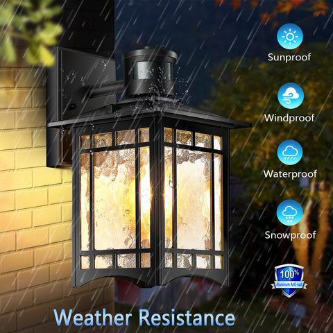 XANGQAN dimmable-compatible exterior light ready for LED bulbs