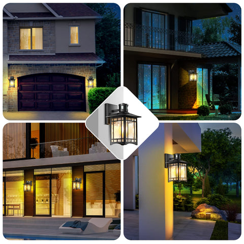 XANGQAN open-bottom outdoor lantern designed for easy bulb replacement