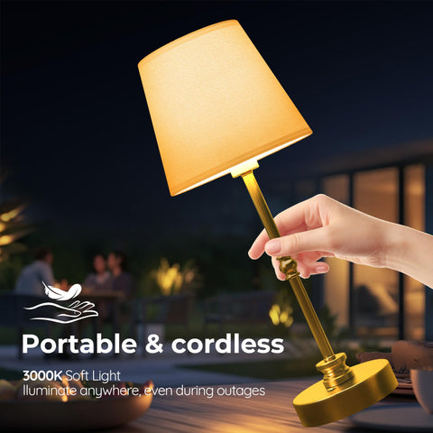 XANSO 5200mAh battery lamp ready during power outages
