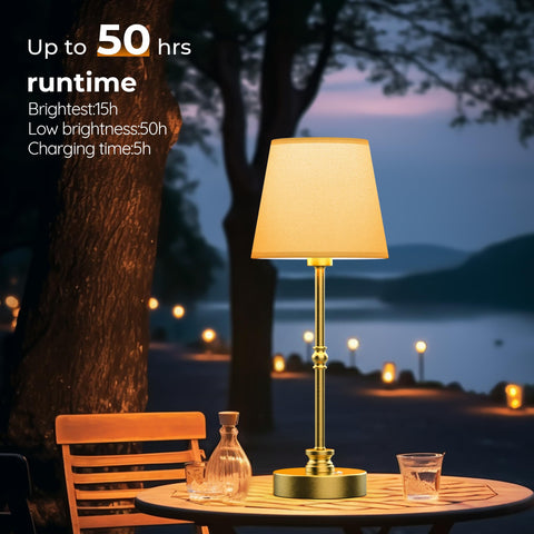 XANSO bedside lamp with warm glow ideal for reading