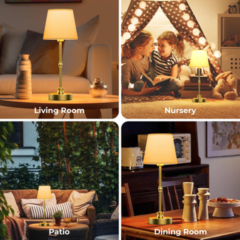 XANSO portable lamp suitable for cafes, decks, and tables