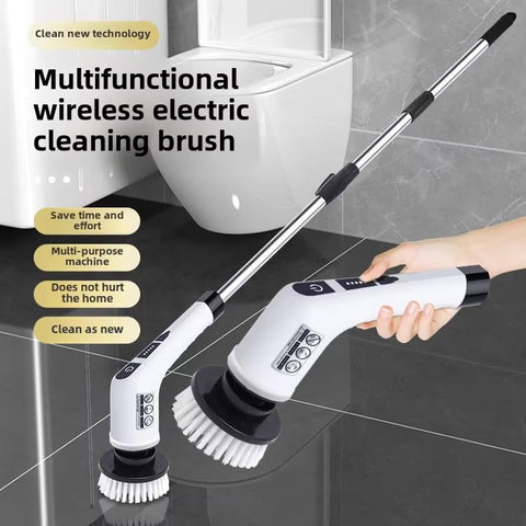 XBllcyiv Electric Spin Scrubber sponge head for window cleaning