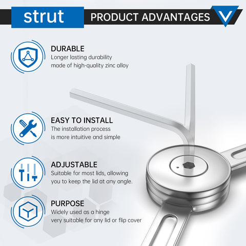 XBLWIN adjustable opening angles 75–110 degrees for customized access.