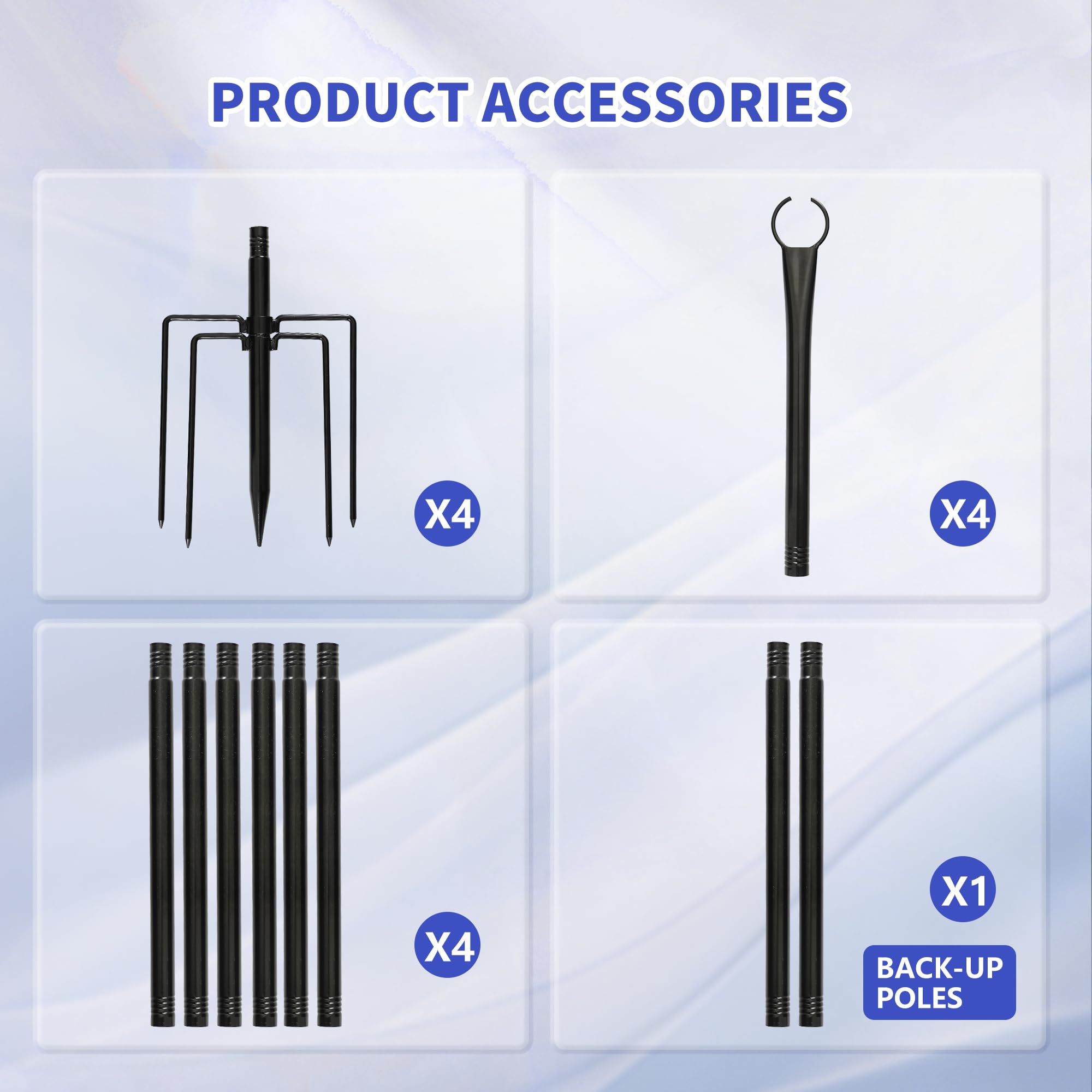 Xbrigh light-pole kit keeps cords organized for safe installations.
