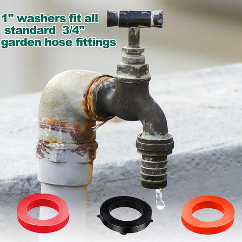 XBVV outdoor faucet and shower washer set for hose connections