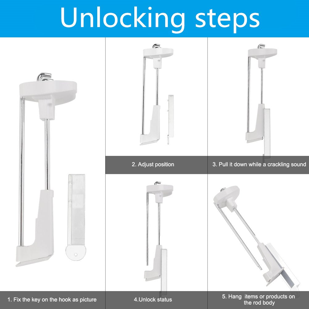 XCHTX easy unlock action showing two-tab alignment on device