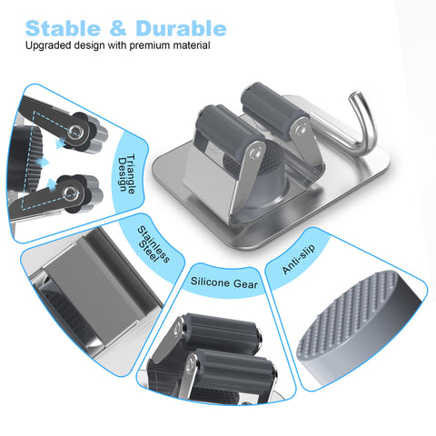 XCIXCI wall mount with screw installation offers a robust hold for heavy tools