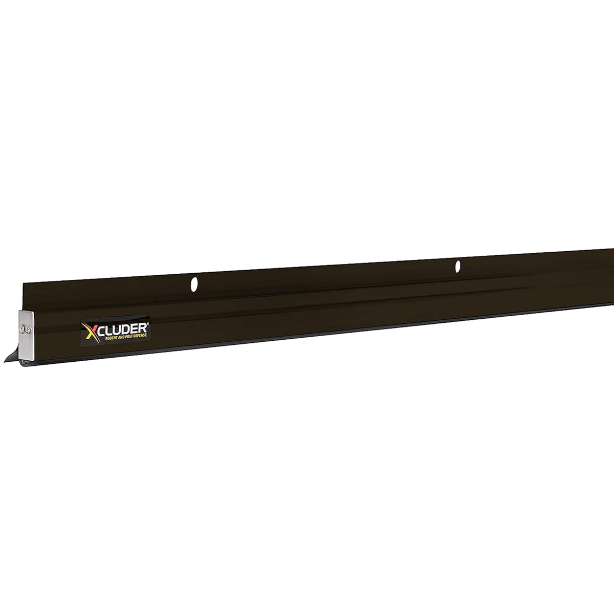 Xcluder 36in low-profile door sweep with draft-seal in a rust-resistant frame