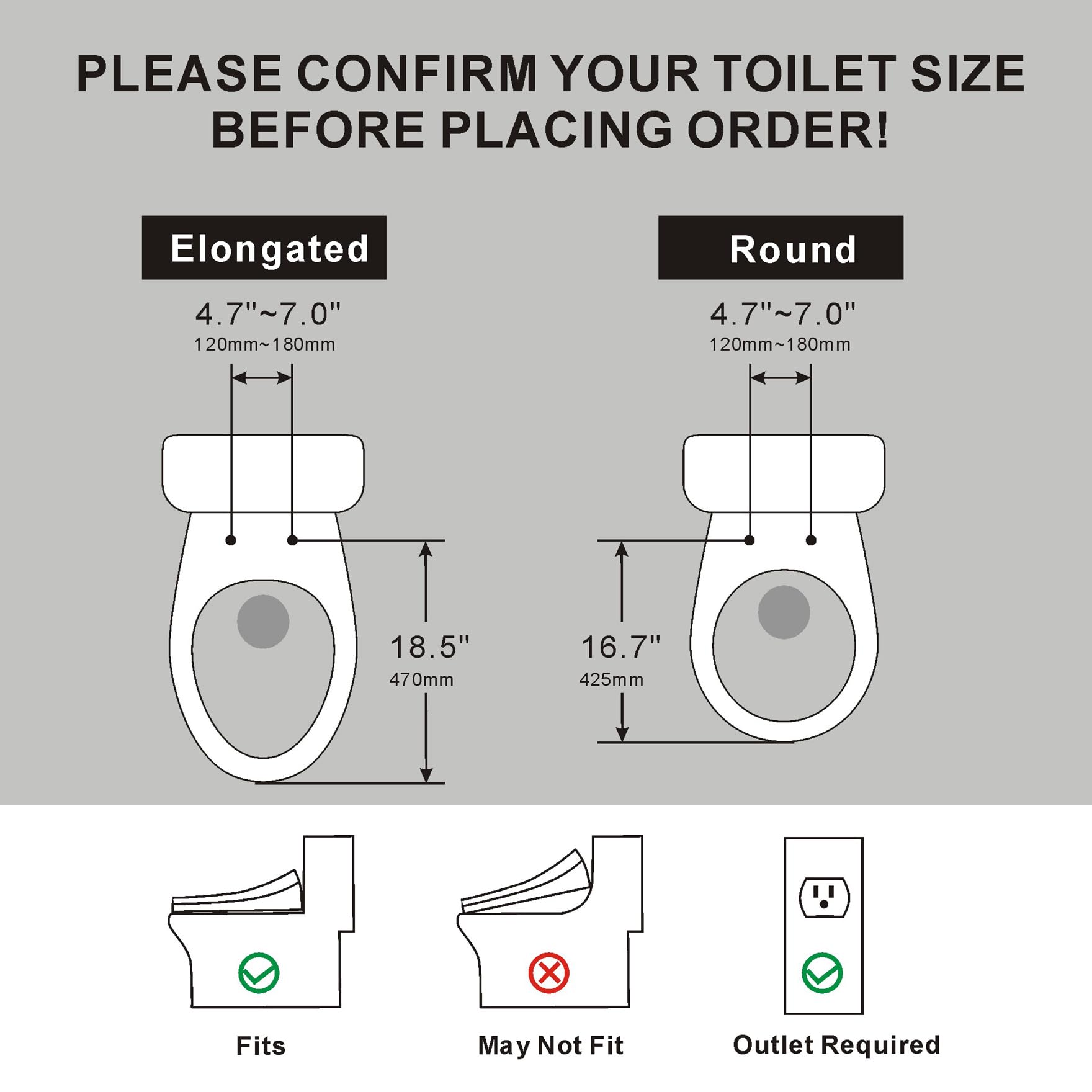 XCQQ electric heated bidet seat heated seat provides cozy warmth on cold mornings.