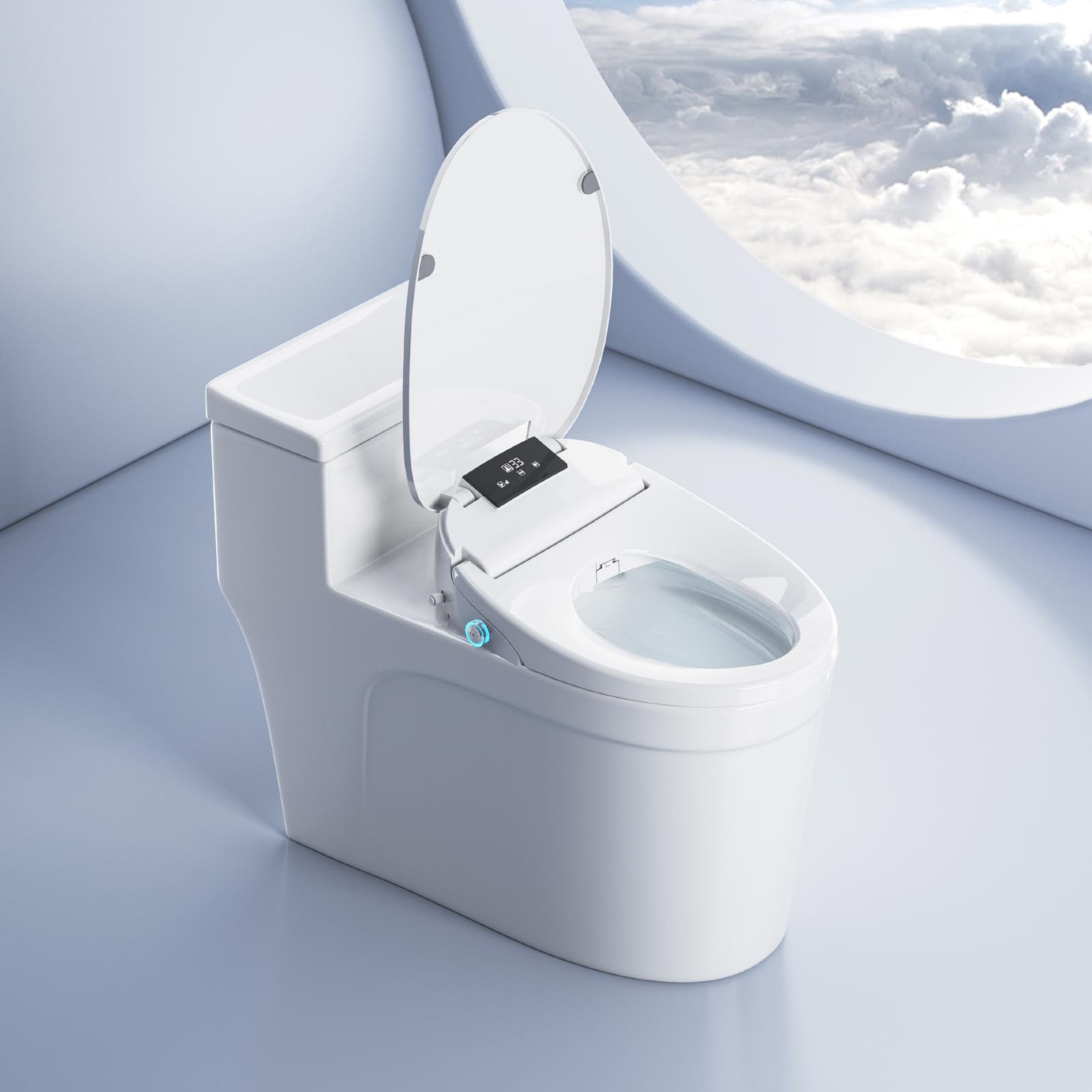 XCQQ heated toilet seat providing warm comfort from first sit