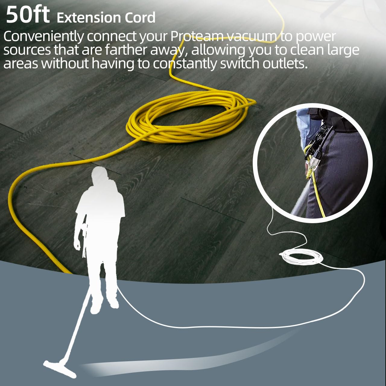 XCWT compatible with LinerVacer HEPA and related Pro Team parts.