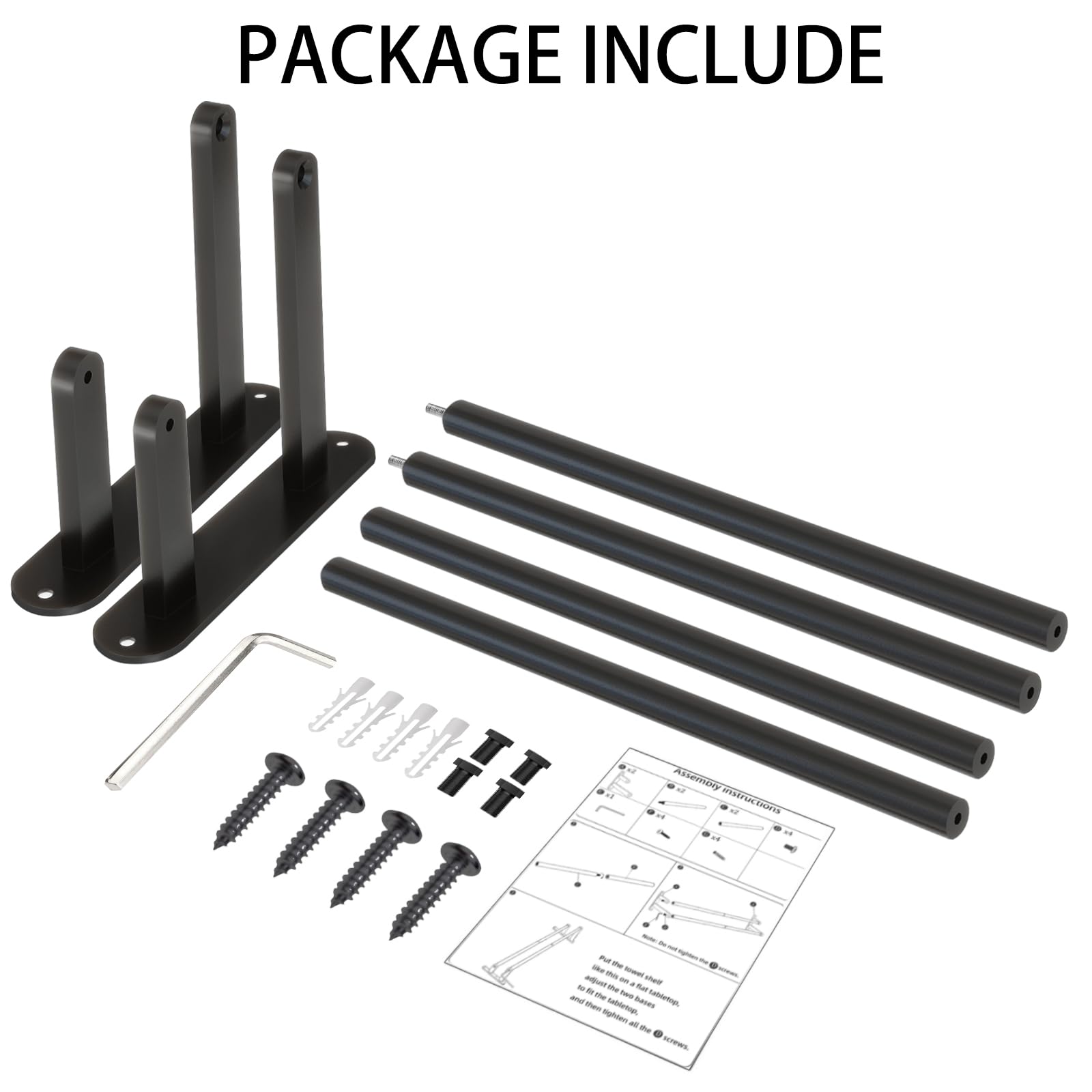 XEENEW modern matte-black design complements bathrooms, kitchens, or laundry areas