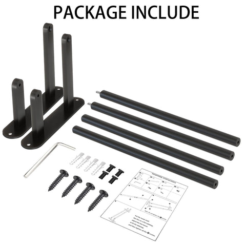 XEENEW modern matte-black design complements bathrooms, kitchens, or laundry areas